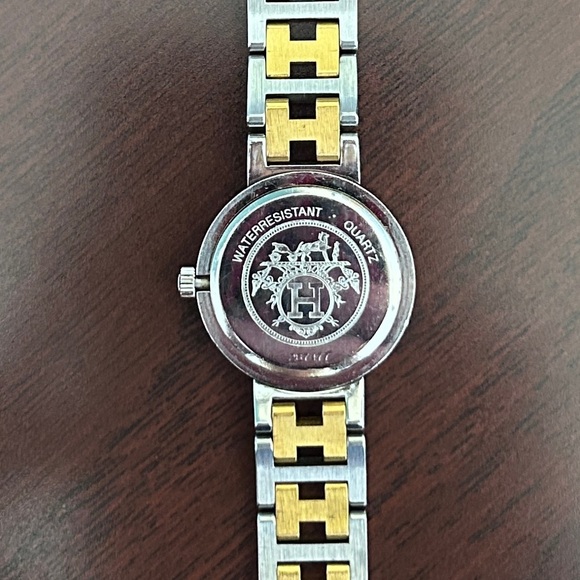 Hermes Clipper Watch w/coa - Picture 3 of 4